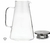 Jarra De Vidro Elegante Tampa Inox 1,8l Suco Agua Chá na internet