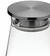 Jarra De Vidro Elegante Tampa Inox 1,8l Suco Agua Chá - casa em decor