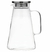 Jarra De Vidro Elegante Tampa Inox 1,8l Suco Agua Chá