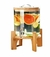 Suqueira Vidro Com Suporte E Tampa Bambu 5lts Mattine