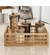 Porta Mantimentos Vidro/colher Taiga Tampa Em Bambu 800ml-dynasty - comprar online