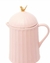 Bule De Cerâmica Com Tampa Colibri Rosa 600ml - Wolff - comprar online