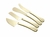 Conjunto De Faca De Mesa Para Queijo Positano Em Aço Inox Dourado Lyor - comprar online