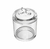 Pote de Cristal Ecológico com Tampa Bird 8,5x11,5cm - Wolff - comprar online