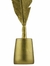 Enfeite Pena Dourada - Adorno Ornamento Decorativo 34,5cm na internet