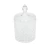 Potiche De Cristal Com Tampa Litt 8,5x14,5cm Wolff Cor Incolor