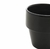 Xícara Em Porcelana 90ml Preta Empilhável para Chá Café - casa em decor