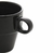 Xícara Em Porcelana 90ml Preta Empilhável para Chá Café - loja online