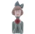Figura Boneca Com Maçã Wolff De Resina 13,5cm X 12,5cm X 33,5cm Cor Colorido - comprar online