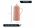 Imagem do Garrafa Térmica Bird 1L Bird Gourmet Nude