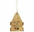 Porta Garrafas Woodart Pinus de Madeira Dia dos Pais 28cm Natural - loja online