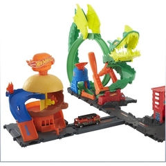 Pista Hot Wheels City Dragon Drive Firefight - Hdp03 -mattel na internet