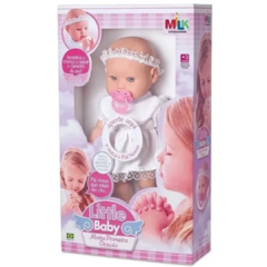 Boneca Little Baby - Minha Primeira Oração Reza O Pai Nosso - comprar online