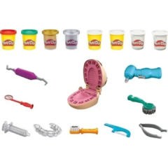 Massinha Play Doh Brincando De Dentista - Hasbro F1259 - comprar online