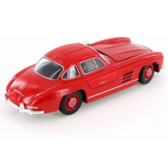 Miniatura Mercedes-benz 300 Sl Vermelho Welly 1/24 - Patoys