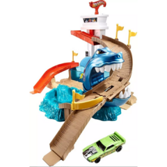 Pista De Corrida Hot Wheels City Muda de Cor Ataque Tubarão na internet
