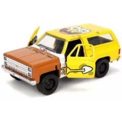Miniatura Bob Esponja e 1980 Chevrolet K5 Blazer 1/32 - Jada - loja online