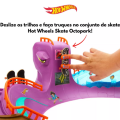 Imagem do Hot Wheels Skate de Dedo Playset Desafio Octopark Mattel