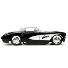 Miniatura Chevrolet Corvete 1957 - Wolfman Com Boneco 1/24 - loja online
