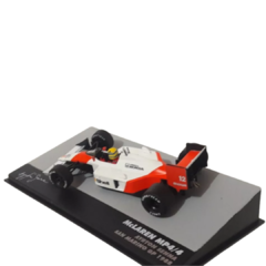 Imagem do F1 MCLAREN HONDA MP4/4 AYRTON SENNA 1/43 1988 - IXO
