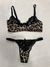 Conjunto corp. con aro animal print - comprar online