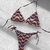 Bikini estampada Bianca - tienda online