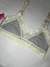 Bralette algodón c/ puntilla- Promesse - comprar online