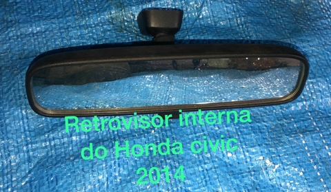 Retrovisor Interno Honda Civic 2.0 2014 Automático Original