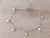PULSERA DE ACERO ESLABÓN TIFFANY CON CORAZONES. LARGO 18,5 CM + 4,5 CM EXT.