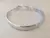 PULSERA DE ACERO MALLA PLANA RÍGIDA 8 MM. LARGO 19 CM