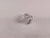 ANILLO DE ACERO TIPO CHUNKY ABIERTO DIAGONAL