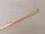 PULSERA DE ACERO DORADO MALLA PLANA RÍGIDA 3 MM. LARGO 18,5 CM - comprar online