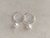 ARO PLATA ARGOLLA 1.5 X 16 MM CON DIJE CORAZÓN PUNTO DE LUZ COLGANTE. PESO APROX 1.50 GR.