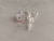 ARO PLATA HUGGIES 15 MM CON ZIRCONES Y DIJES CORAZÓN/LLAVE C/ZIRCONES. PESO APROX 4.00 GRS. - comprar online