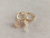 ARO PLATA BAÑADA ORO HUGGIES 15 MM CON ZIRCONES Y DIJES LLAVE/CANDADO C/ZIRCONES. PESO APROX 3.00 GRS.