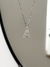 Collar Inicial plateado - comprar online