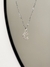 Collar Inicial plateado en internet