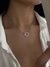 collar aura plateado