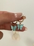 Aros Mariposa Aqua