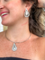 Colar + Brinco Gota Classico - Acessorios | Loja Zamy 
