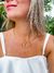 Choker Aro Circulos e Zircônias