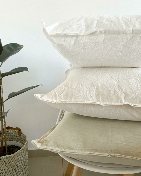 ALMOHADÓN CRUDO 50X50