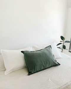 ALMOHADÓN VERDE SECO 70X50 - comprar online