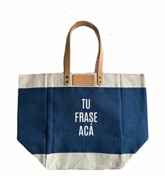 Bolsa Grande Azul - comprar online