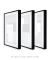 Conjunto 3 Quadros Decorativo Conexões Sutis