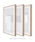 Conjunto 3 Quadros Decorativo Conexões Sutis na internet