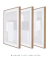 Conjunto 3 Quadros Decorativo Conexões Sutis - Nagamine Decor - Quadros Decorativos