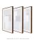 Conjunto 3 Quadros Decorativo Conexões Sutis - comprar online