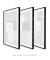 Conjunto 3 Quadros Decorativo Conexões Sutis na internet