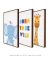 Imagem do Conjunto 3 Quadros Decorativo Infantil Selva Encantada